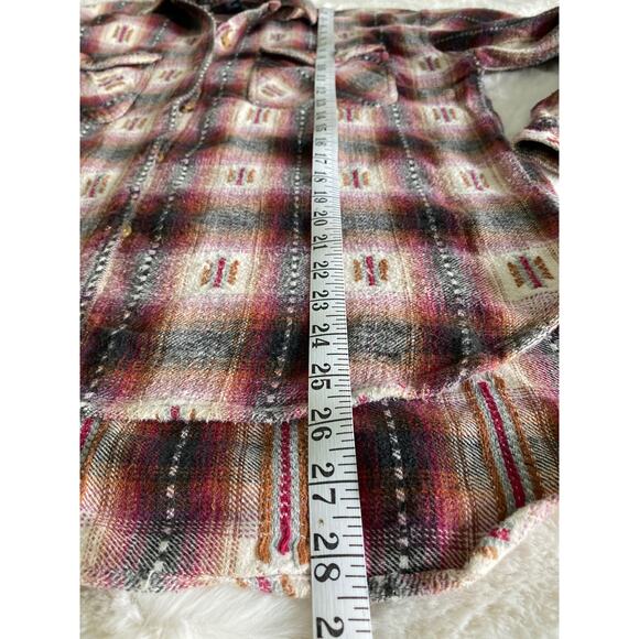 At Last & Co Southwest 100% Cotton Button Up Sz M‎ - Picture 5 of 8